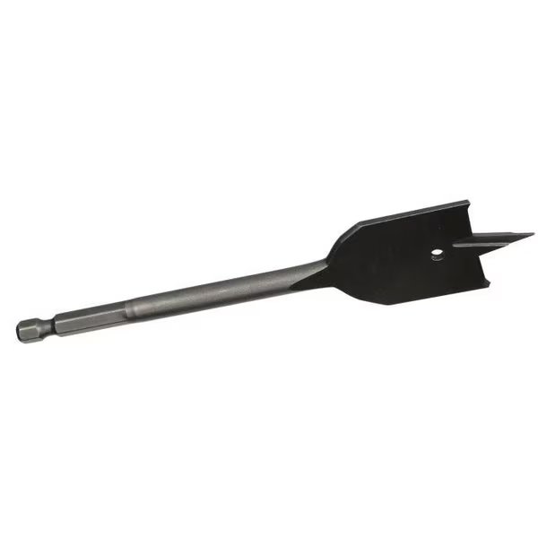 Spade Drill, Professional Grade, 34 Diameter, 16 Overall Length, 14 Shank, Hex Shank, Right Han, Qualtech, Mfr#: DMS71-1608